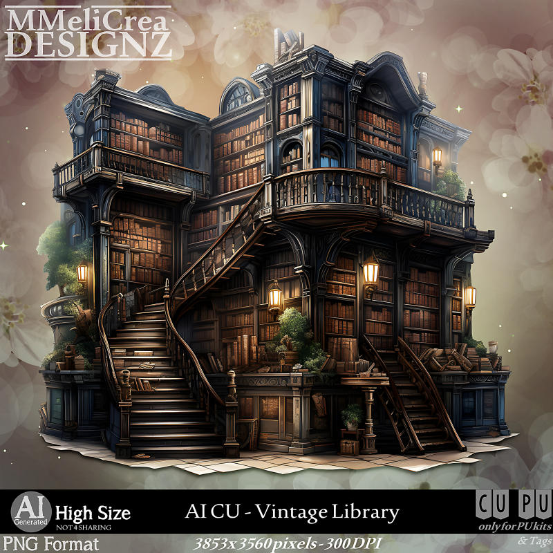 (image for) AI - CU Vintage Library (CU4PU/PNG)